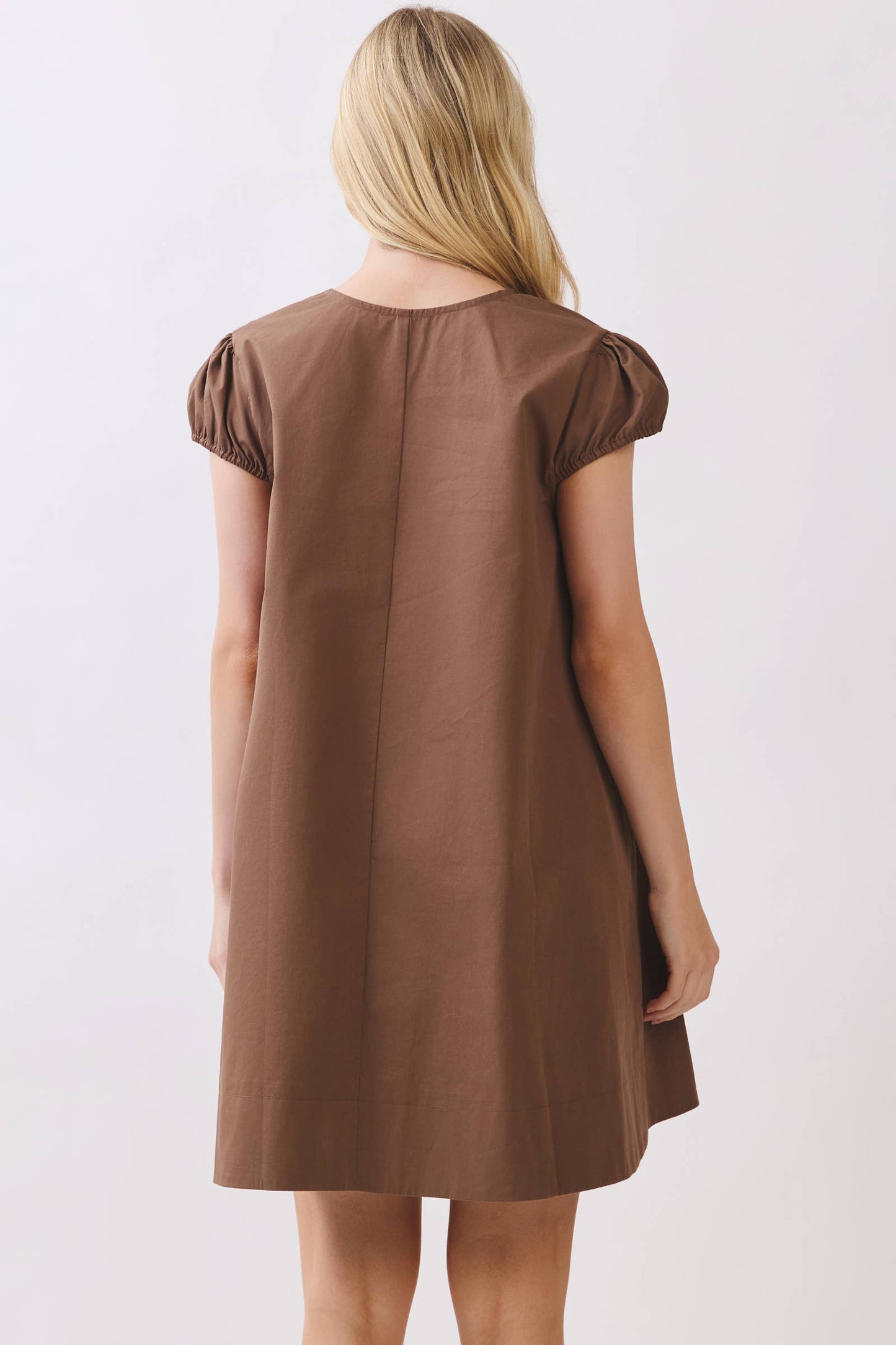 The Celine U-Neck Mini Dress