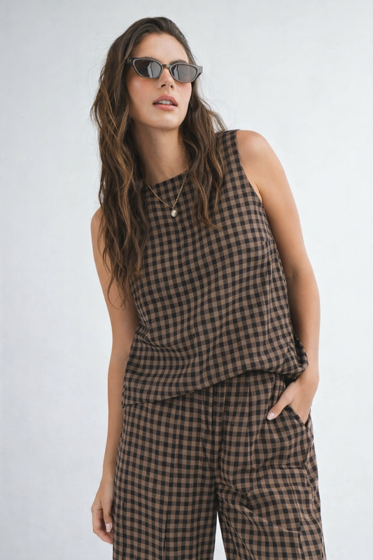 The Fine Cotton Gingham Set