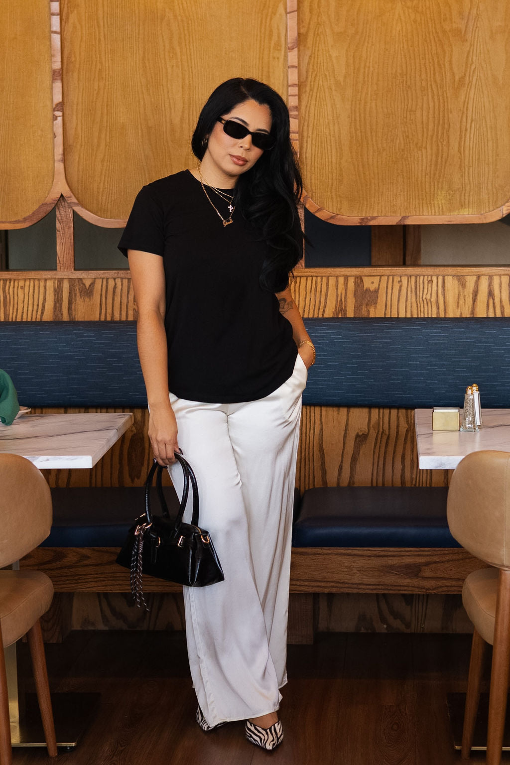 The Vianca Satin Pant