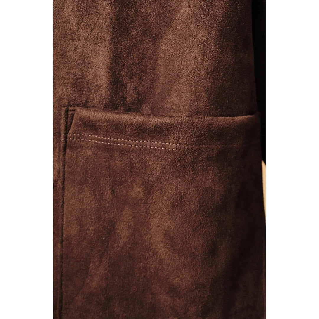 The Chocolate Suede Jacket