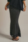 The Celeste Lace Satin Skirt