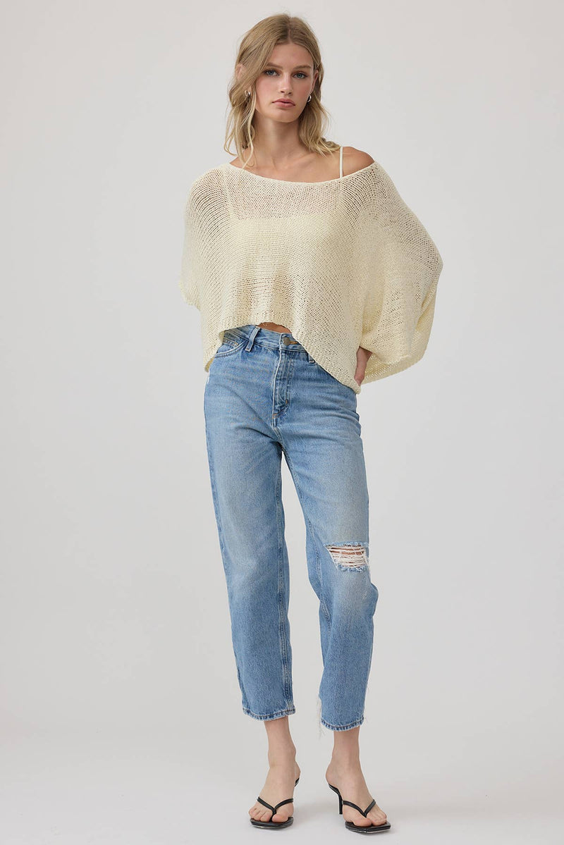 The Seaside Shimmer Knit
