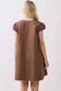 The Celine U-Neck Mini Dress