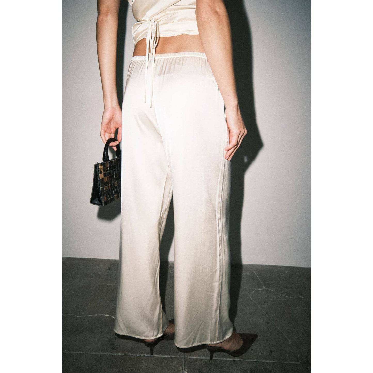 The Eva Satin Pant