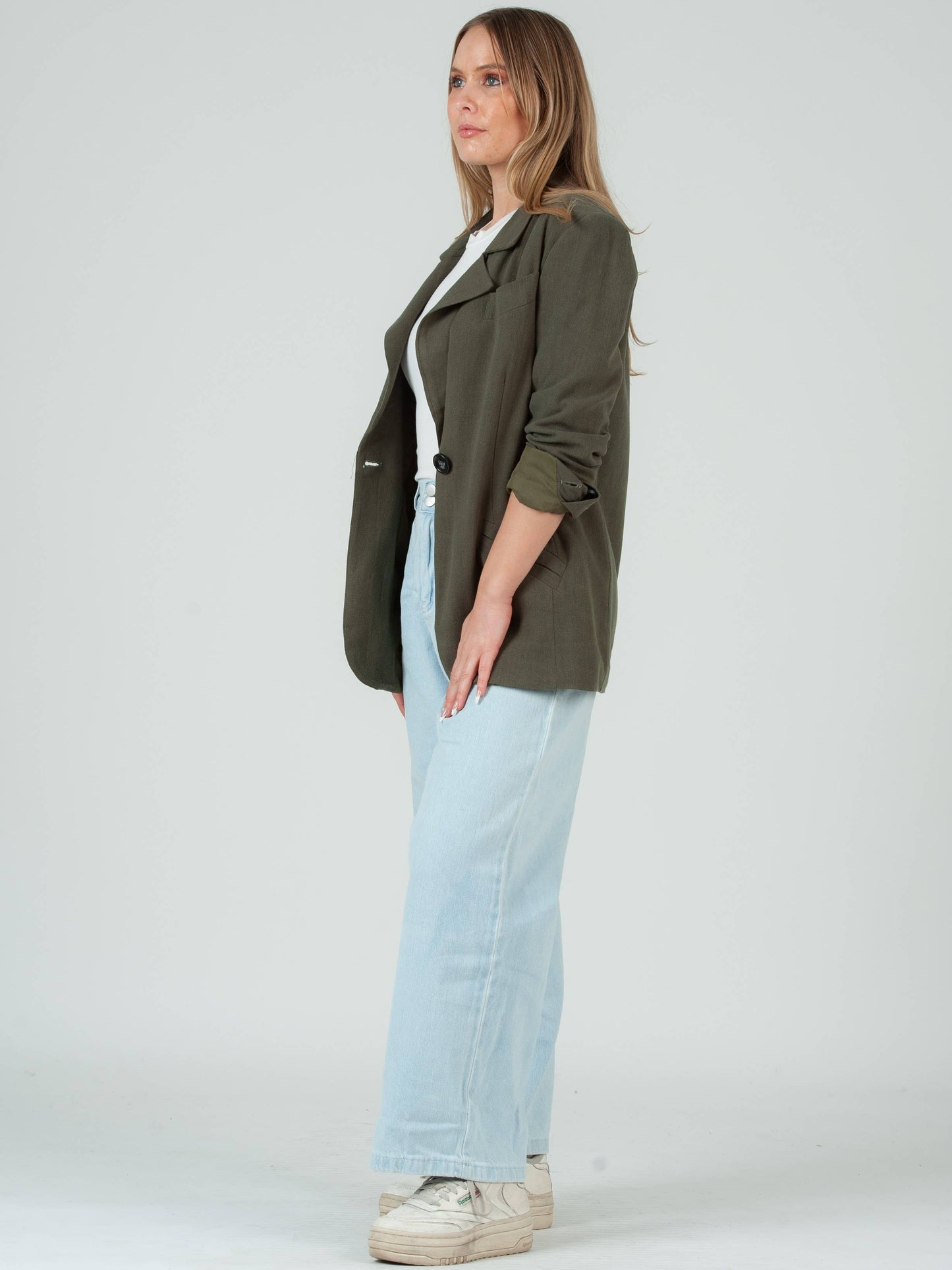 The Harper Linen Blazer
