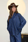 The Sutton Denim Stud Shirt