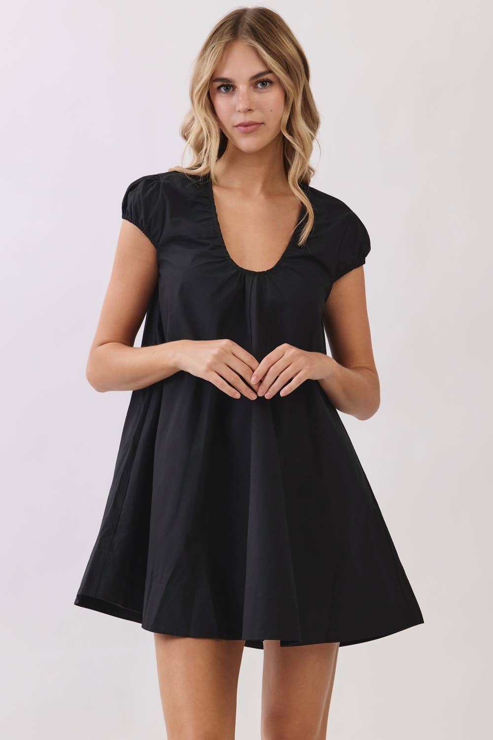 The Celine U-Neck Mini Dress