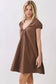 The Celine U-Neck Mini Dress
