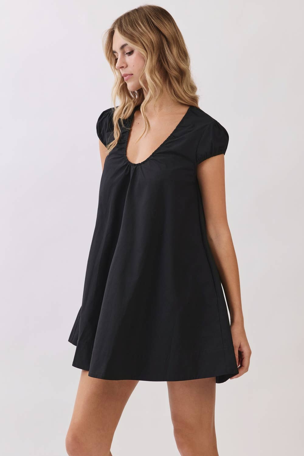 The Celine U-Neck Mini Dress