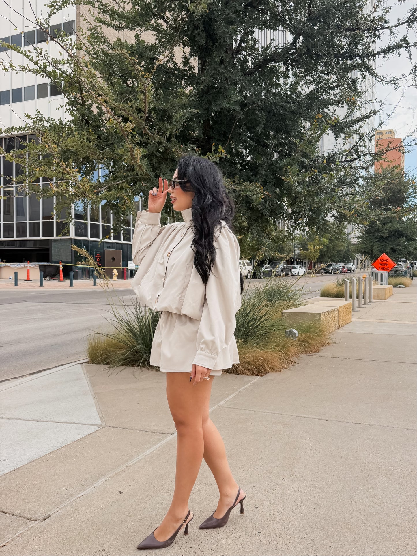 The Trench Skort Set