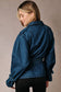 The Short Denim Trench