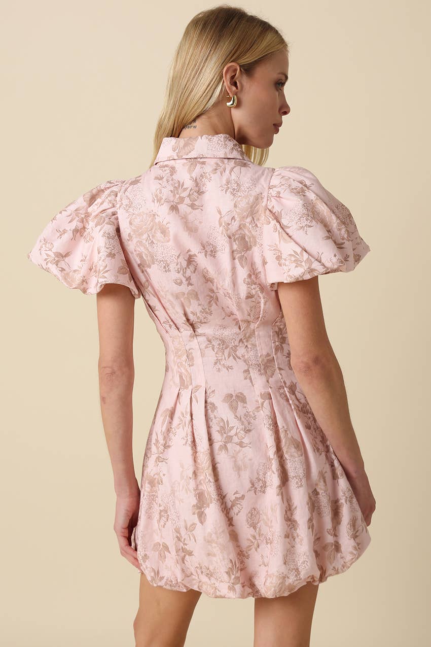 The Amara Floral Mini Dress