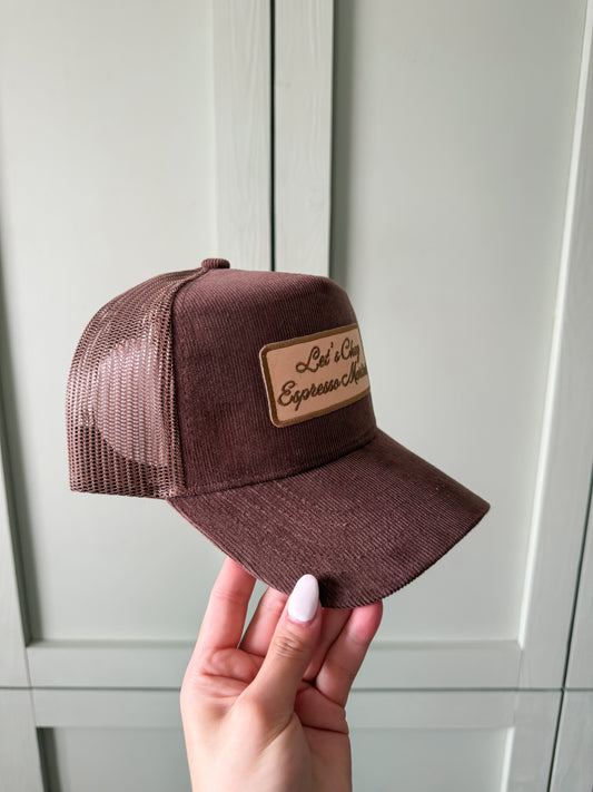 Let's Chug Espresso Martinis Trucker Hat
