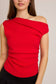 The Sienna Asymmetrical Knit Top