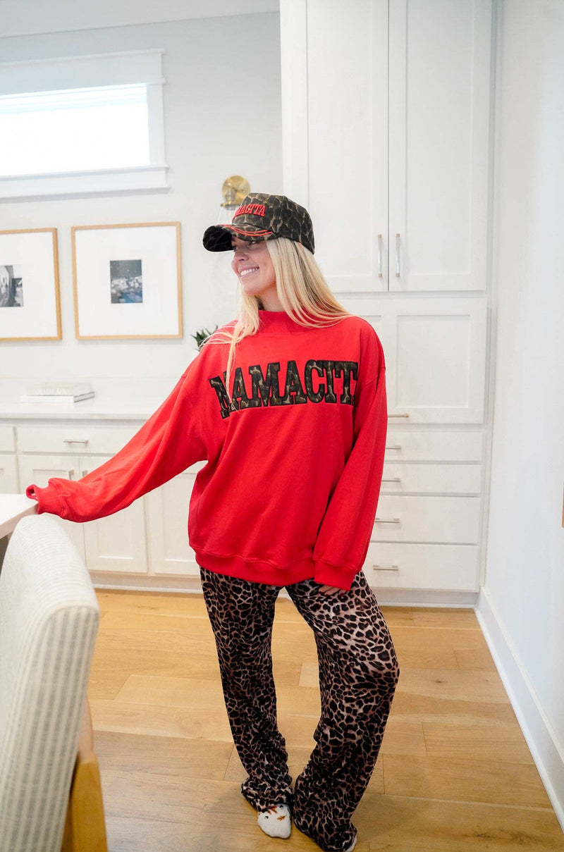 Mamacita Mock-Neck