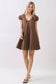 The Celine U-Neck Mini Dress