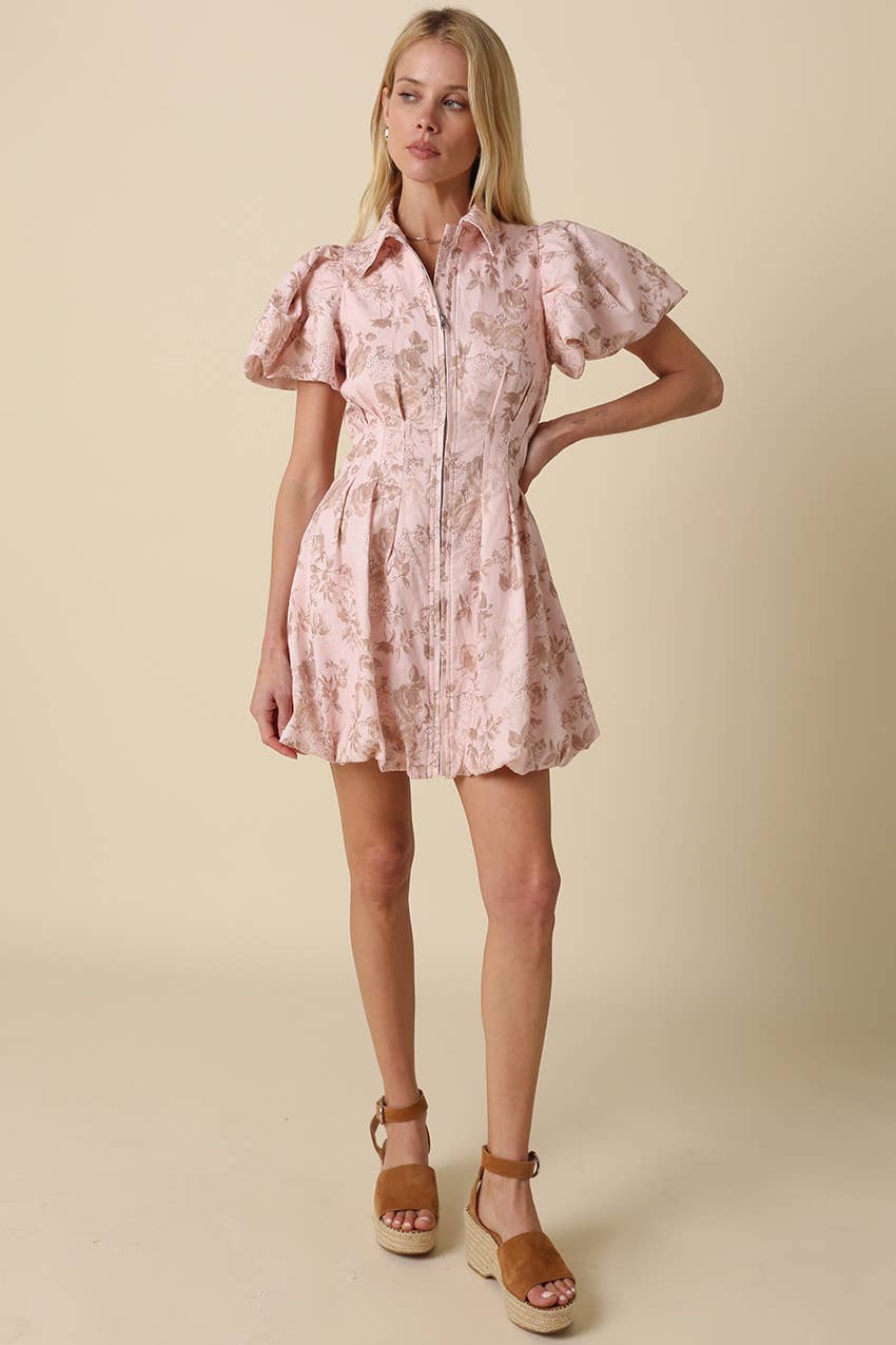 The Amara Floral Mini Dress