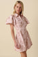 The Amara Floral Mini Dress