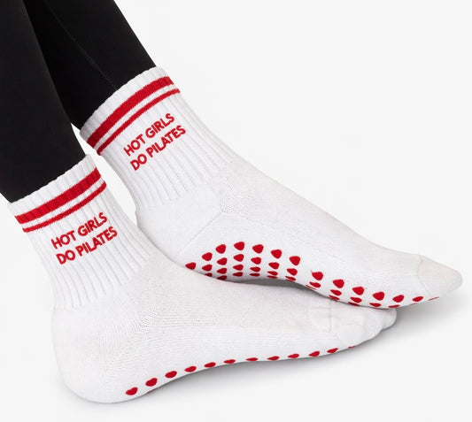 Hot Girls Do Pilates Grip Socks