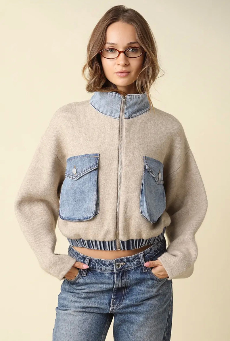 PREORDER The Celine Sweater Jacket