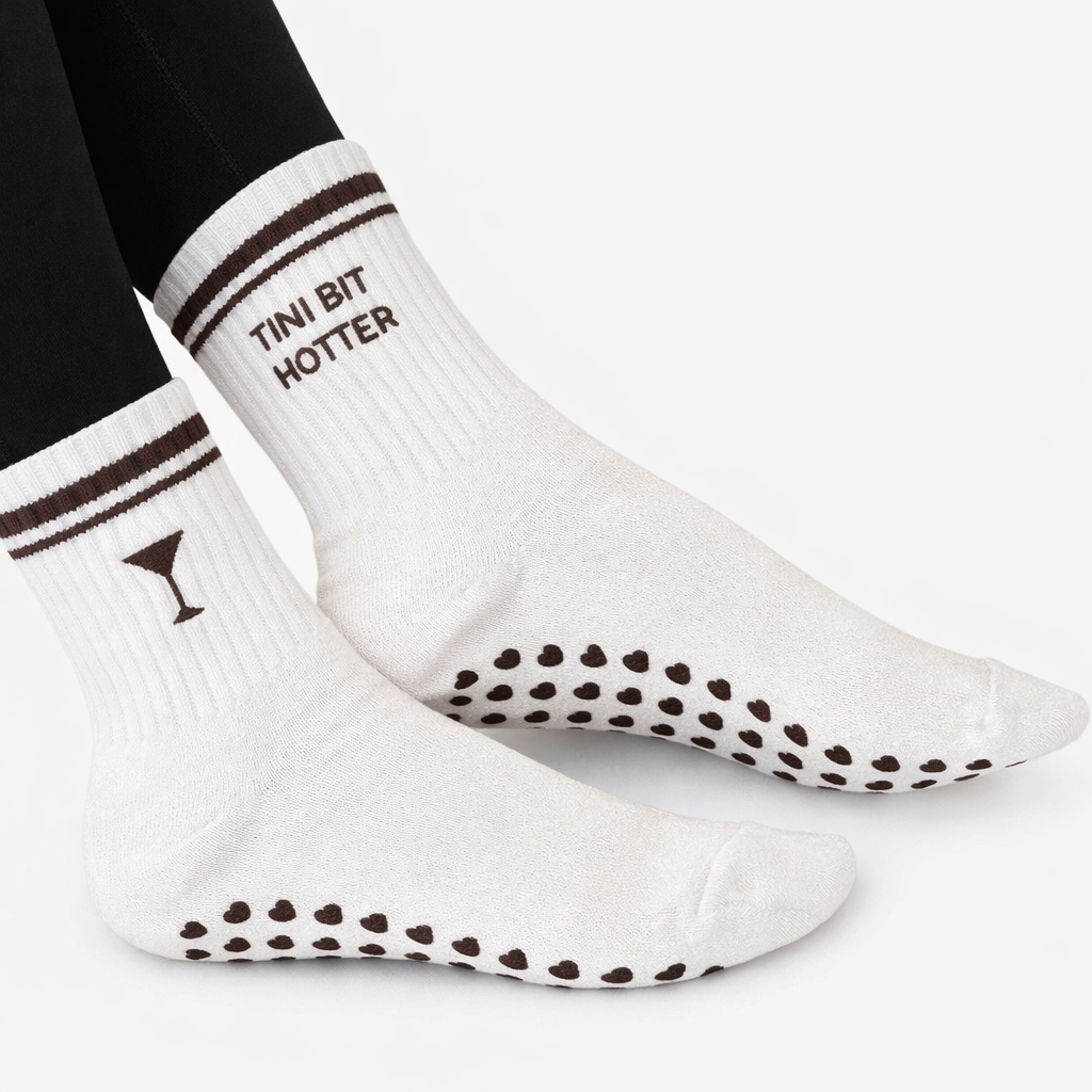 Tini Bit Hotter Grip Socks