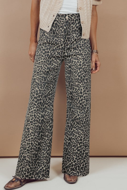 The Luxe Leopard Jeans