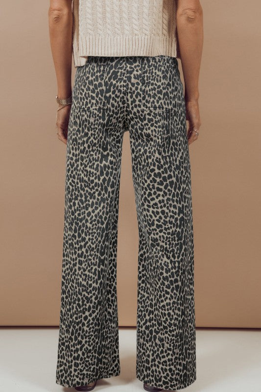 The Luxe Leopard Jeans