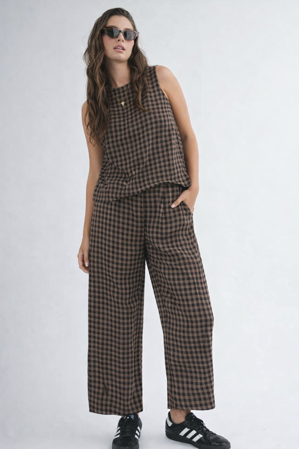 The Fine Cotton Gingham Set