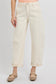 RISEN Ivory Ease Barrel Jean