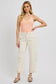 RISEN Ivory Ease Barrel Jean