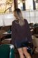 The Lace Trim Satin Skirt