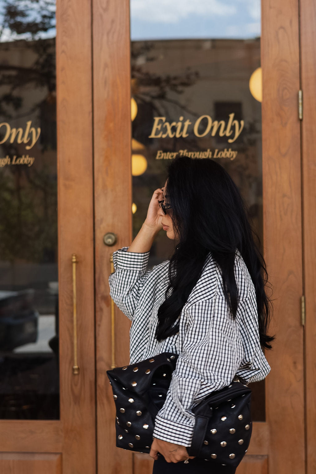 The Gingham Zip Jacket