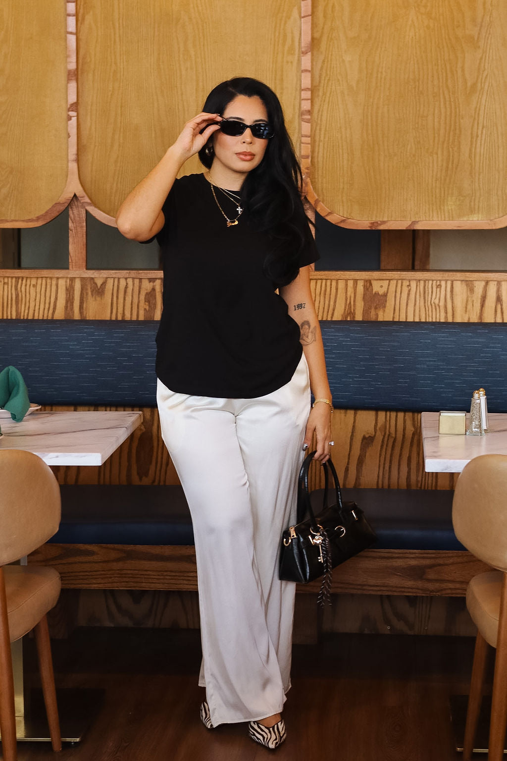 The Vianca Satin Pant