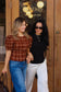 The Plaid Puff Sleeve Blouse