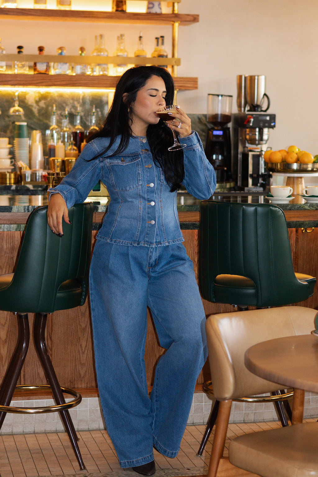 The Monroe Pleated Jeans