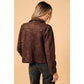 The Chocolate Suede Jacket