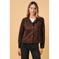 The Chocolate Suede Jacket