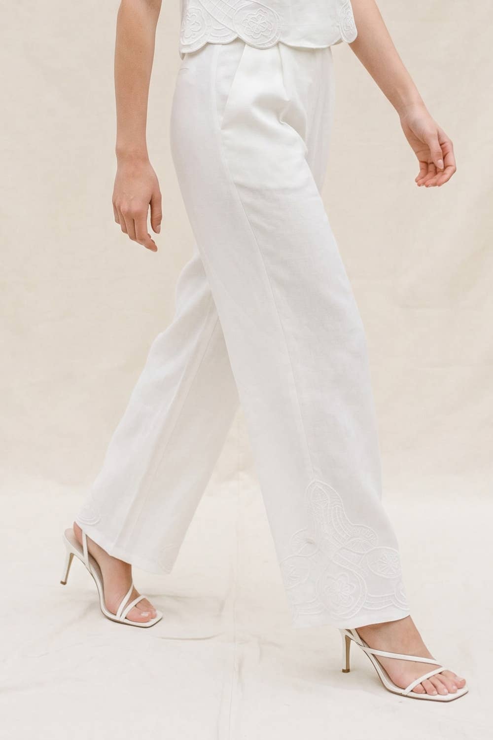 The Isla Embroidered Pants