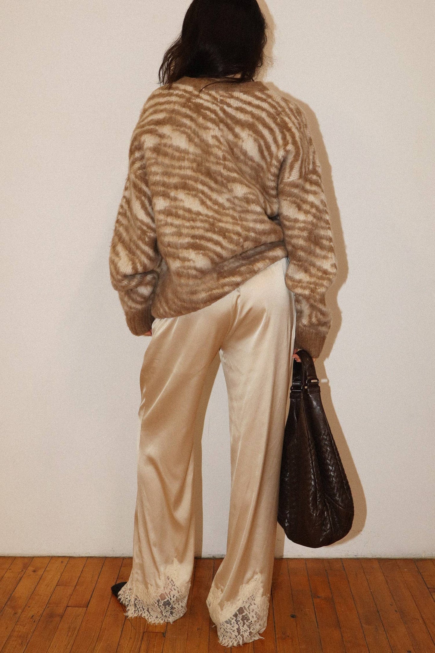 The Mara Zebra Knit Sweater