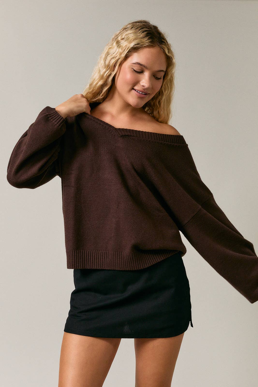 The Jackie V-Neck Sweater
