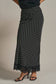 The Celeste Lace Satin Skirt