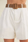 The Tailored Linen Shorts