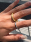18K Gold Stack Band Ring