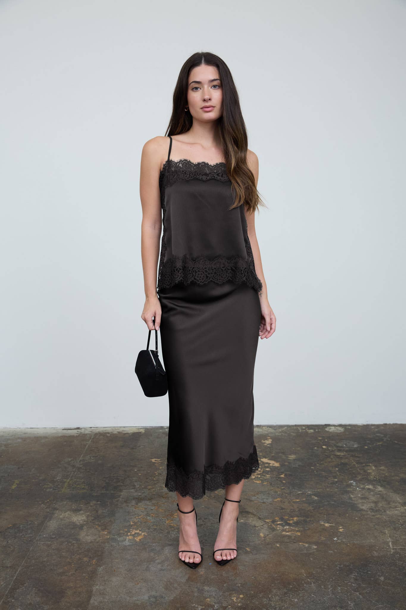 The Midnight Lace Cami