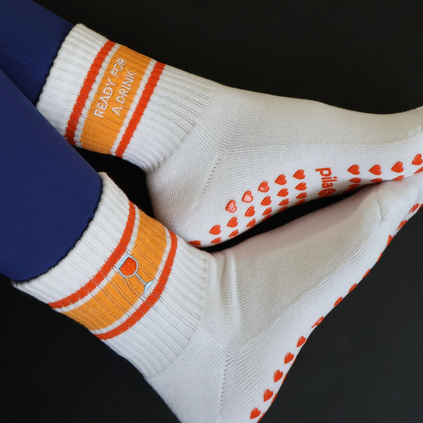 Ready for a Drink Grip Socks